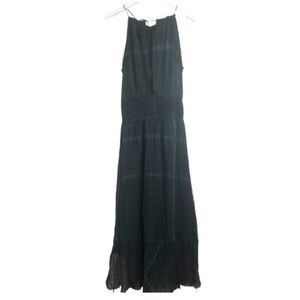 Raga long dress dark gray and black